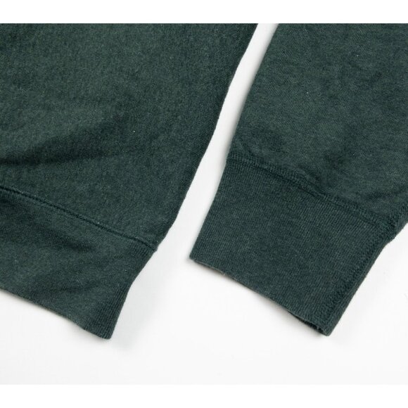 Noah NY Sweatshirt Men's Large Embroidered Horse Knight Crewneck Green New York - Picture 6 of 12